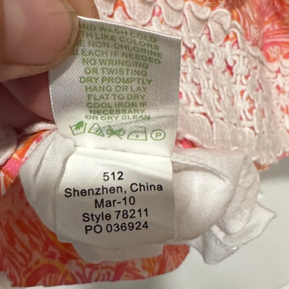 Lilly Pulitzer Betsey Dress Ten Speed Size 8 - Picture 4 of 7